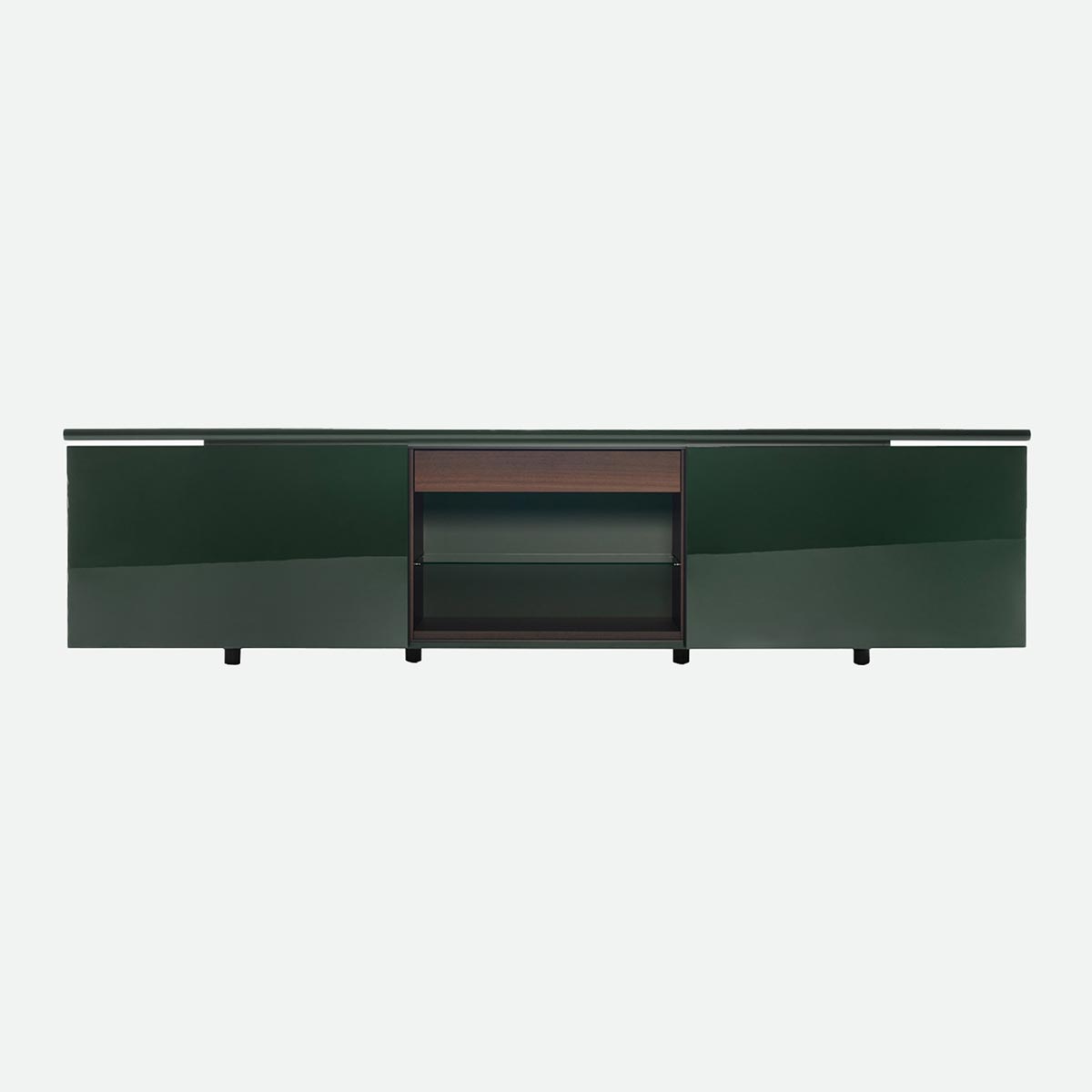 Laccato Lucido Verde Scuro, Glossy Dark Green Lacquered