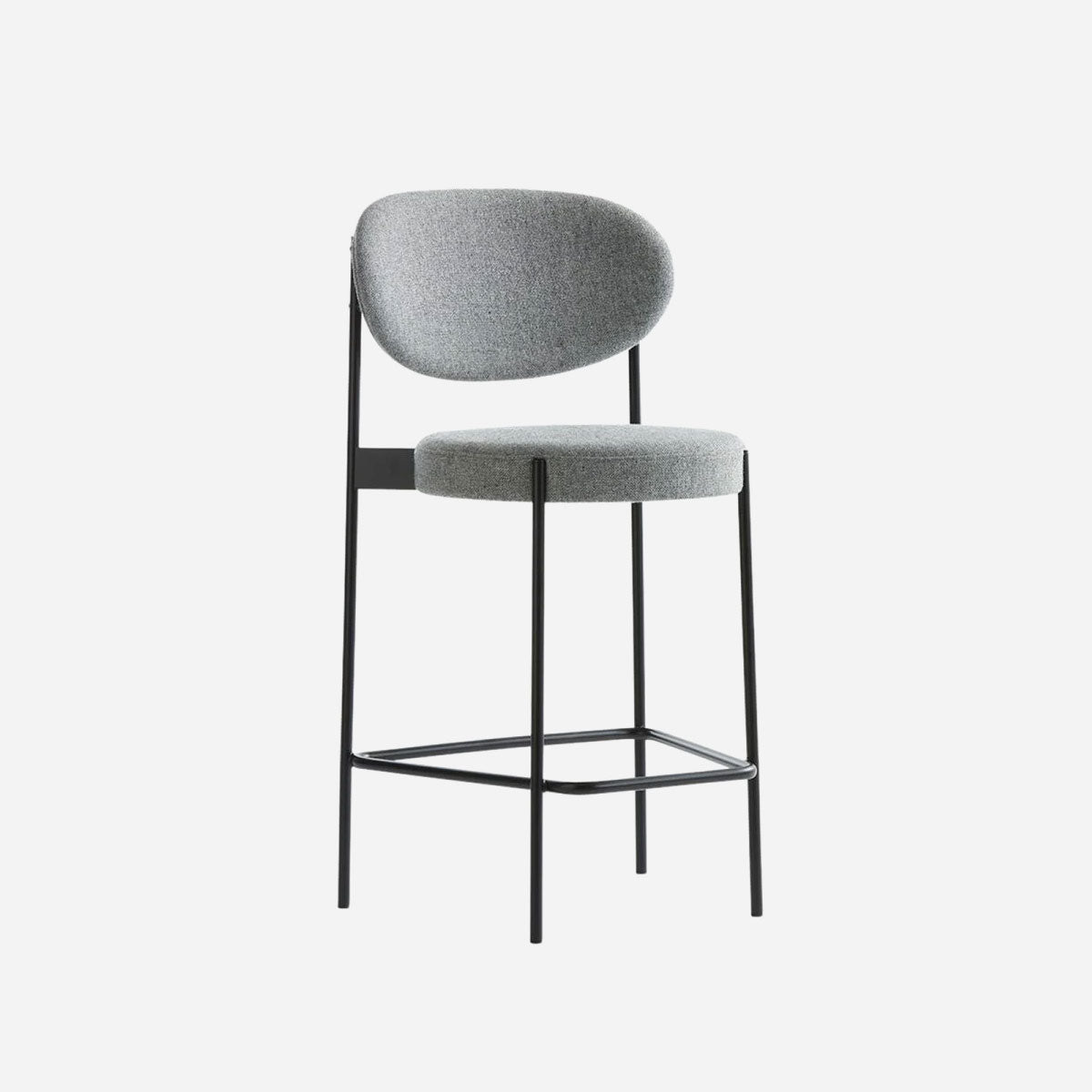 product-color-Struttura Nera/Kvadrat Vidar 222, Black Structure/Kvadrat Vidar 222