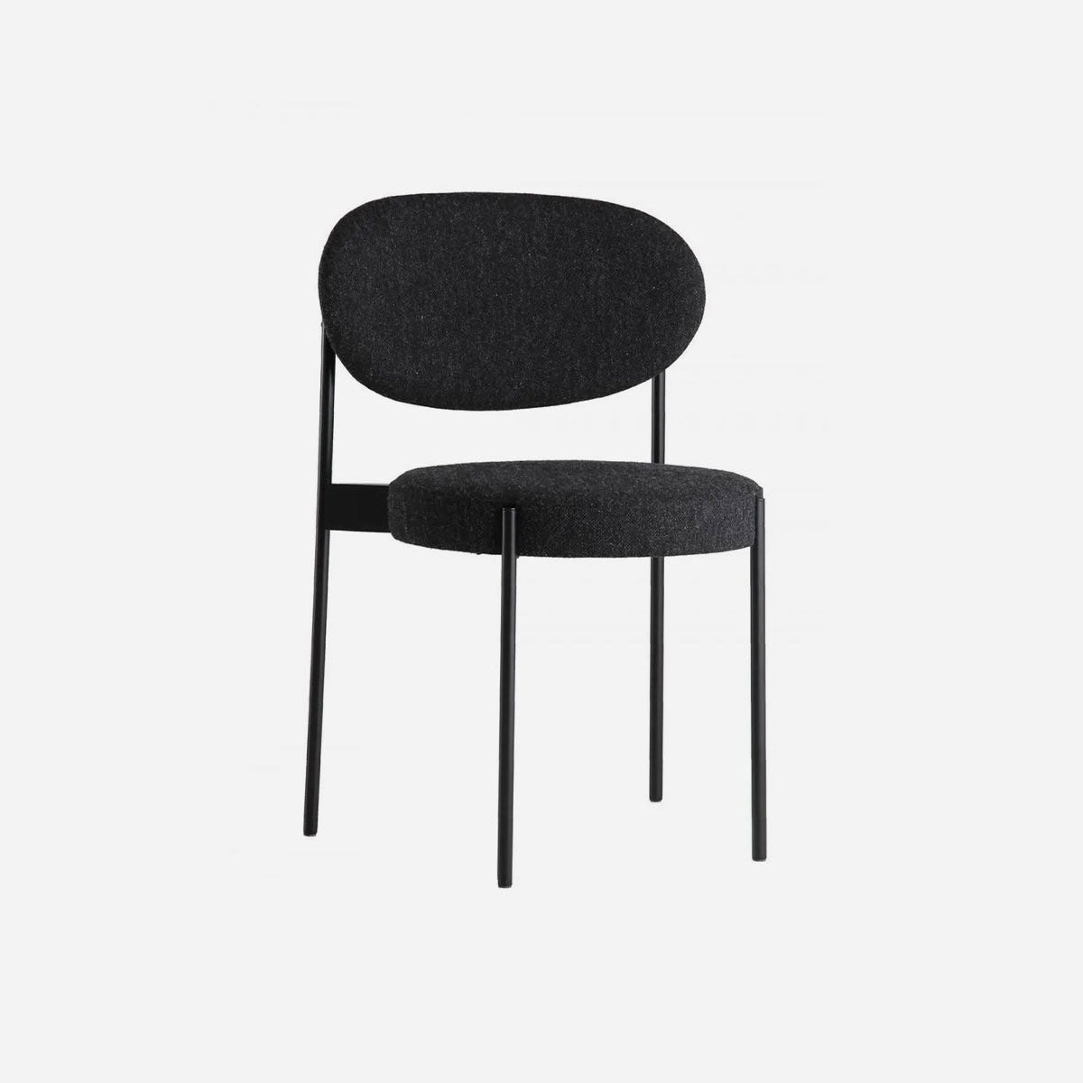 product-color-Struttura Nera/Kvadrat Hallingdal 180, Black Structure/Kvadrat Hallingdal 180