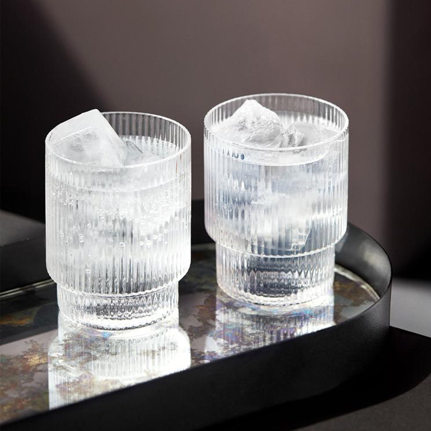 product-color-Ripple Glasses - Set of 4