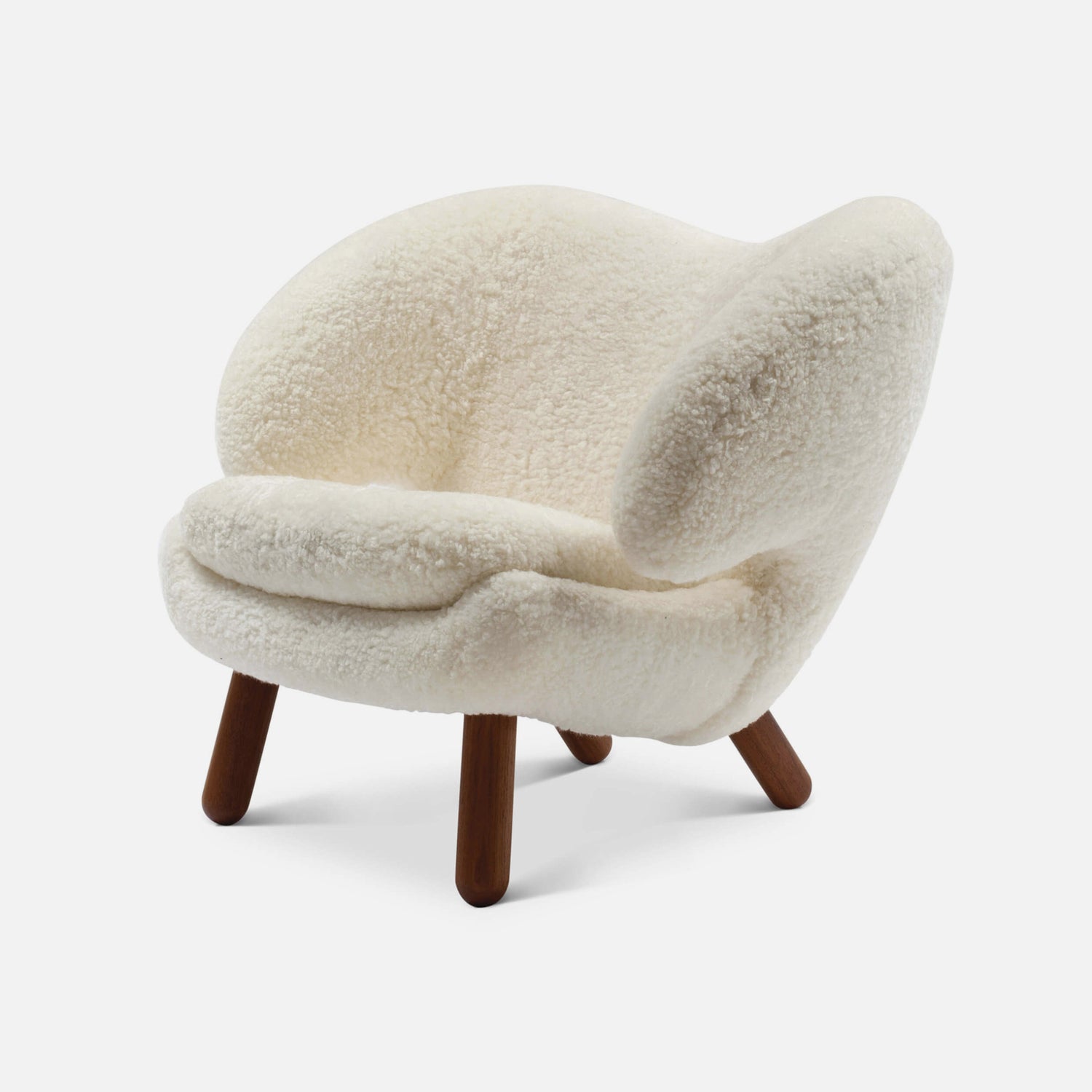 product-color-Skandilock Sheepskin OffWhite/Noce, OffWhite Skandilock Sheepskin/Walnut