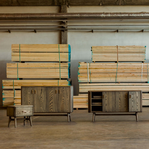 Solo Tall 4-Door Cabinet