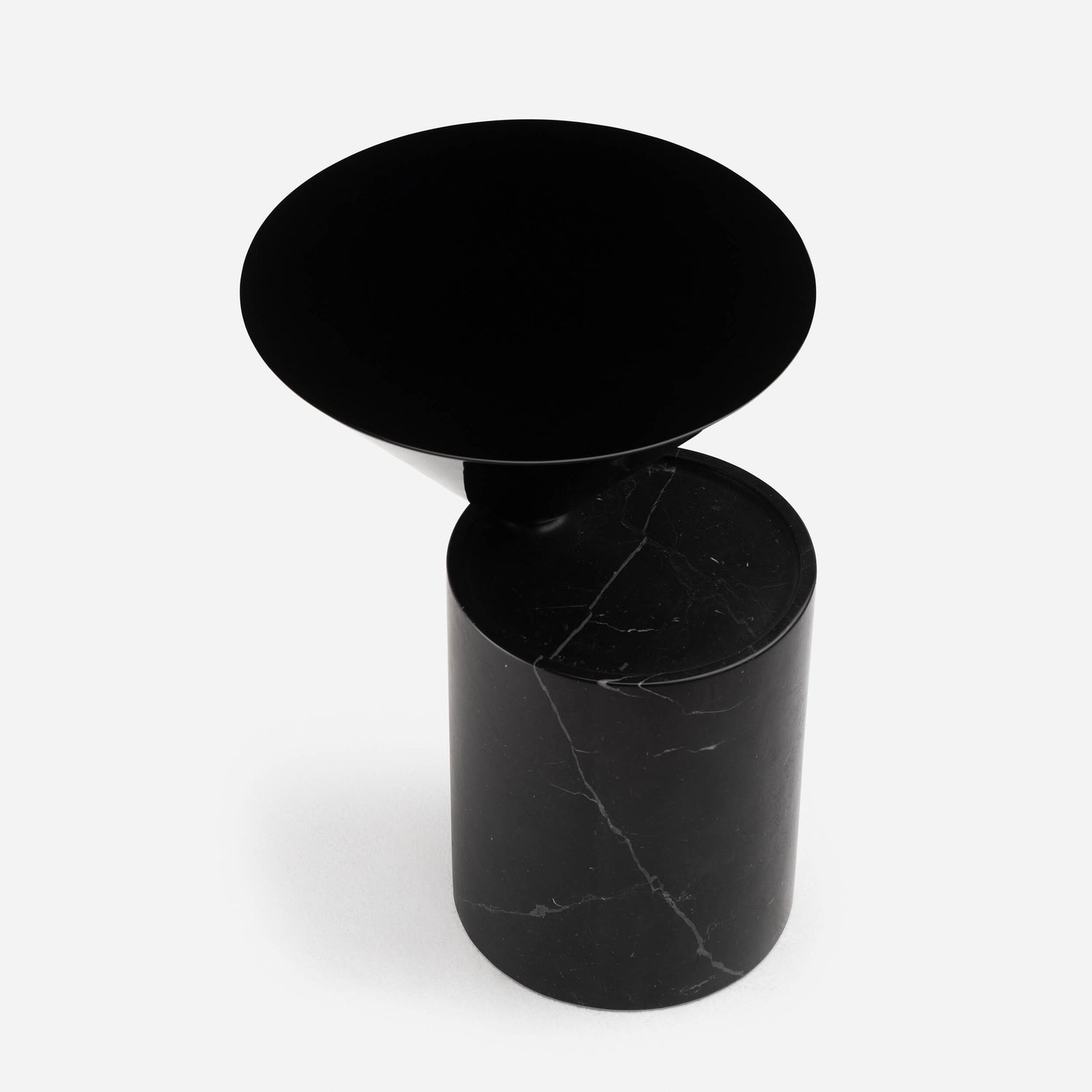 product-color-Marmo Nero Marquina/HDF Nero Lucido, Black Marquina Marble/Glossy Black HDF