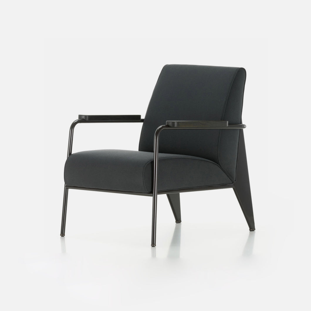 Twill Nero/Braccioli Rovere Affumicato, Black Twill/Smoked Oak Armrests