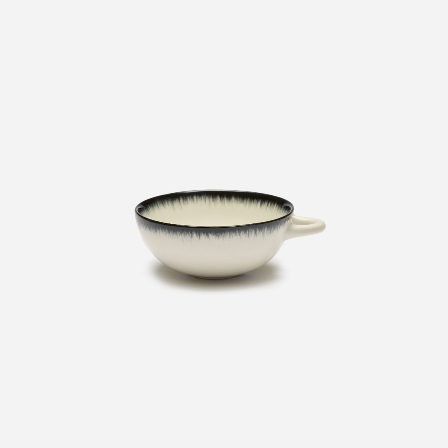 product-color-Espresso Cup Dé Off Bianco/Nero Var A - Set di 6